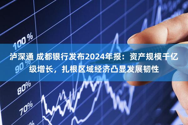 泸深通 成都银行发布2024年报：资产规模千亿级增长，扎根区域经济凸显发展韧性